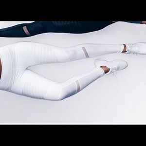 White Nero leggings